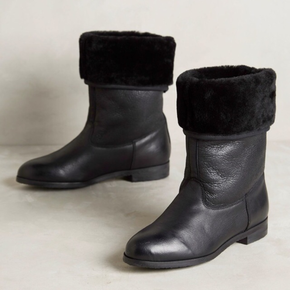 KMB fur lined boots